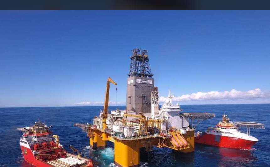 Offshore supplyfartøy i Nordsjøen
