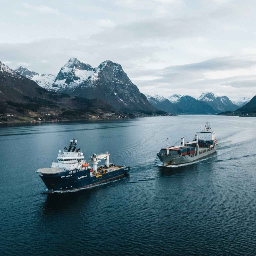 Fartøy på norsk kystfarvann
